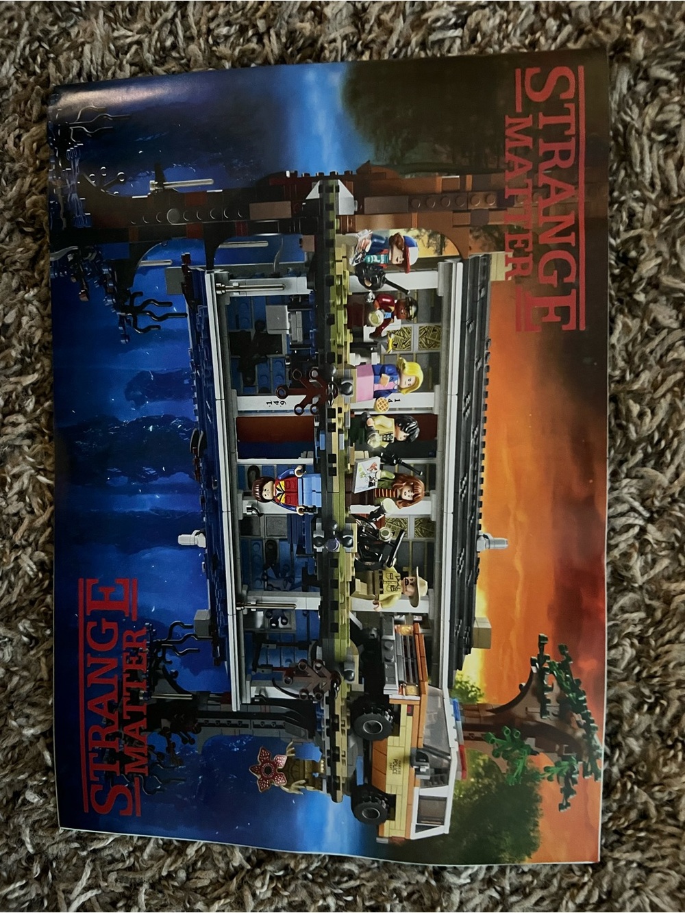 LEGO Stranger Things The Upside Down & Van Playset - Multi-Color BOX NOT INCL